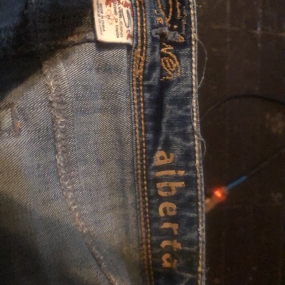 Silver Jean Skirt - Picture 2 of 4